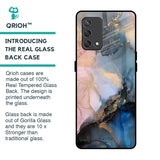 Marble Ink Abstract Glass Case for Oppo F19s