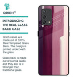 Brush Stroke Art Glass Case for Oppo F19s