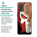 Red Skull Glass Case for Oppo F19s