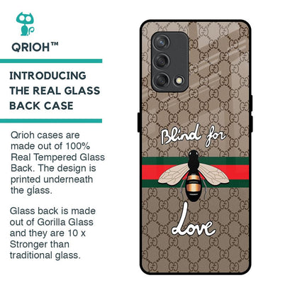 Blind For Love Glass Case for Oppo F19s