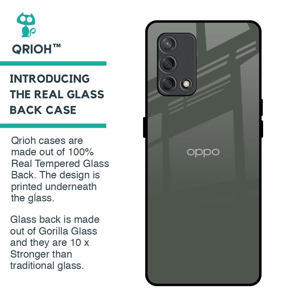 Charcoal Glass Case for Oppo F19s