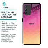 Geometric Pink Diamond Glass Case for Oppo F19s