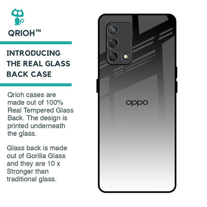 Zebra Gradient Glass Case for Oppo F19s