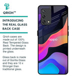 Colorful Fluid Glass Case for Oppo F19s