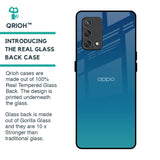 Celestial Blue Glass Case For Oppo F19s