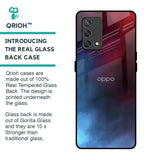 Smokey Watercolor Glass Case for Oppo F19s