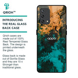 Watercolor Wave Glass Case for Oppo F19s