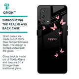 Fly Butterfly Glass Case for Oppo F19s
