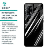Black & Grey Gradient Glass Case For Oppo F19s