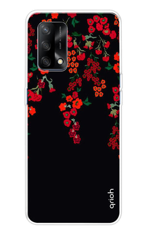 Floral Deco Oppo F19s Back Cover