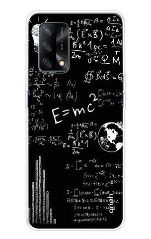 Equation Doodle Oppo F19s Back Cover