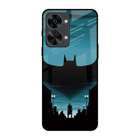 Cyan Bat OnePlus Nord 2T 5G Glass Back Cover Online