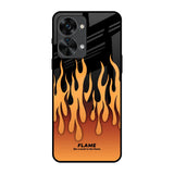 Fire Flame OnePlus Nord 2T 5G Glass Back Cover Online