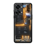 Glow Up Skeleton OnePlus Nord 2T 5G Glass Back Cover Online
