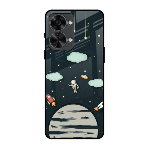 Astronaut Dream OnePlus Nord 2T 5G Glass Back Cover Online