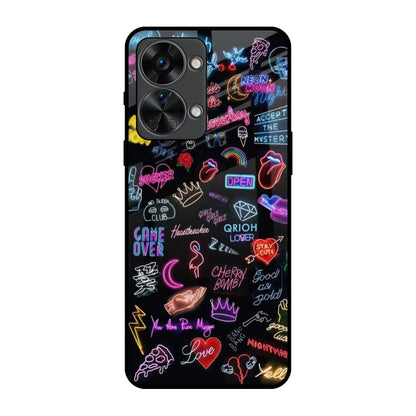 Accept The Mystery OnePlus Nord 2T 5G Glass Back Cover Online