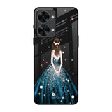 Queen Of Fashion OnePlus Nord 2T 5G Glass Back Cover Online