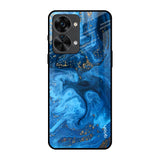 Gold Sprinkle OnePlus Nord 2T 5G Glass Back Cover Online