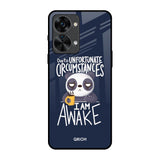 Struggling Panda OnePlus Nord 2T 5G Glass Back Cover Online