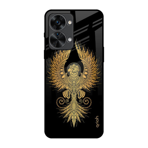 Mythical Phoenix Art OnePlus Nord 2T 5G Glass Back Cover Online