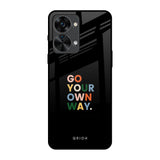 Go Your Own Way OnePlus Nord 2T 5G Glass Back Cover Online