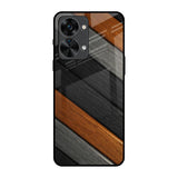 Tri Color Wood OnePlus Nord 2T 5G Glass Back Cover Online