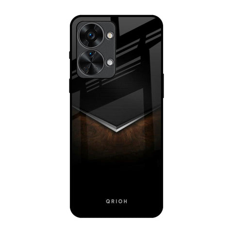 Dark Walnut OnePlus Nord 2T 5G Glass Back Cover Online