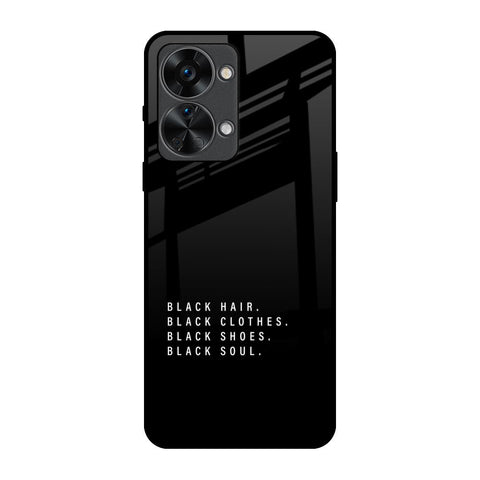 Black Soul OnePlus Nord 2T 5G Glass Back Cover Online