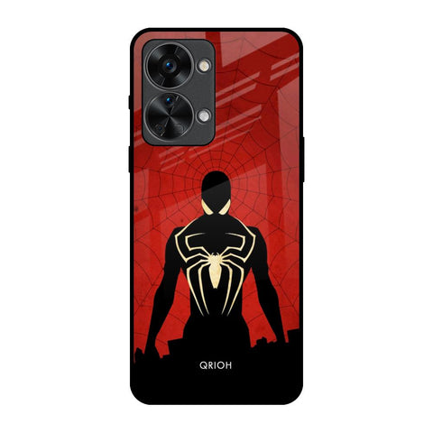 Mighty Superhero OnePlus Nord 2T 5G Glass Back Cover Online