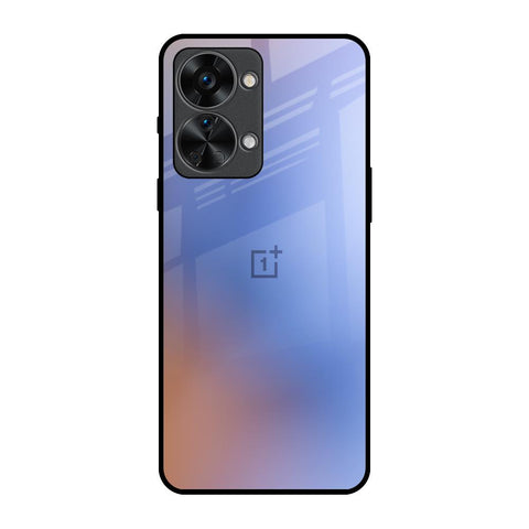 Blue Aura OnePlus Nord 2T 5G Glass Back Cover Online