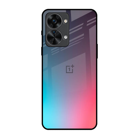 Rainbow Laser OnePlus Nord 2T 5G Glass Back Cover Online