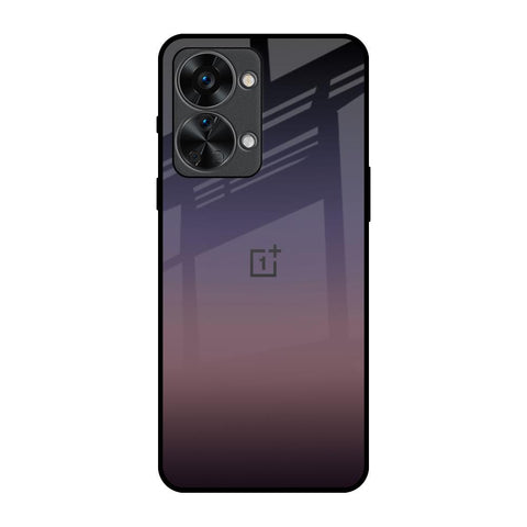 Grey Ombre OnePlus Nord 2T 5G Glass Back Cover Online
