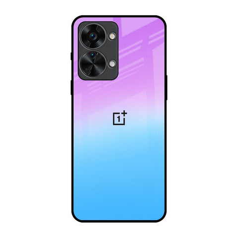 Unicorn Pattern OnePlus Nord 2T 5G Glass Back Cover Online