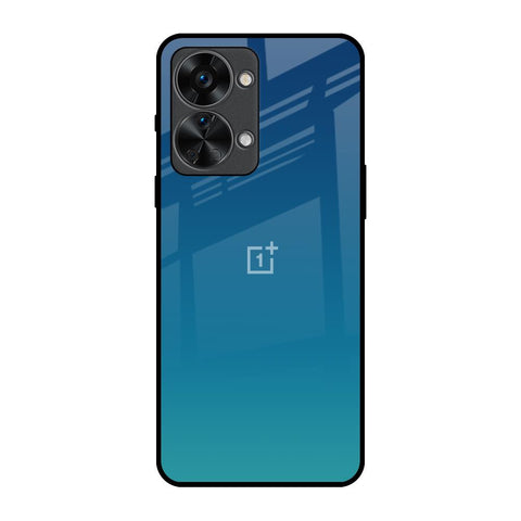 Celestial Blue OnePlus Nord 2T 5G Glass Back Cover Online