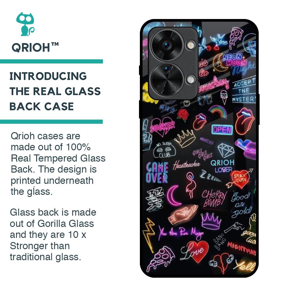 Accept The Mystery Glass Case for OnePlus Nord 2T 5G