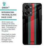 Vertical Stripes Glass Case for OnePlus Nord 2T 5G