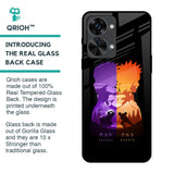 Minimalist Anime Glass Case for OnePlus Nord 2T 5G