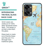 Fly Around The World Glass Case for OnePlus Nord 2T 5G