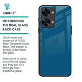 Cobalt Blue Glass Case for OnePlus Nord 2T 5G