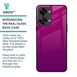 Magenta Gradient Glass Case For OnePlus Nord 2T 5G