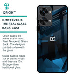 Polygonal Blue Box Glass Case For OnePlus Nord 2T 5G