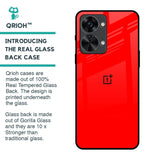 Blood Red Glass Case for OnePlus Nord 2T 5G
