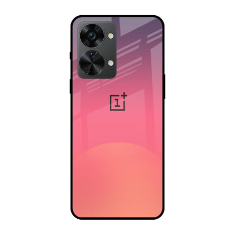 Sunset Orange OnePlus Nord 2T 5GGlass Cases & Covers Online