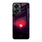 Morning Red Sky OnePlus Nord 2T 5G Glass Cases & Covers Online