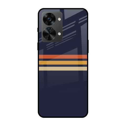 Tricolor Stripes OnePlus Nord 2T 5G Glass Cases & Covers Online
