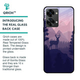 Deer In Night Glass Case For OnePlus Nord 2T 5G