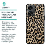 Leopard Seamless Glass Case For OnePlus Nord 2T 5G
