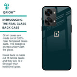 Hunter Green Glass Case For OnePlus Nord 2T 5G