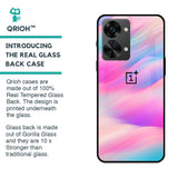 Colorful Waves Glass case for OnePlus Nord 2T 5G