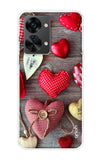 Valentine Hearts OnePlus Nord 2T 5G Back Cover
